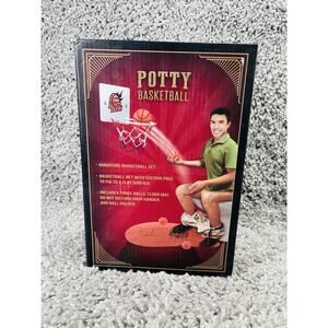 Potty Basketball Bathroom Decor Novelty Man Cave Game Urinal Camping New